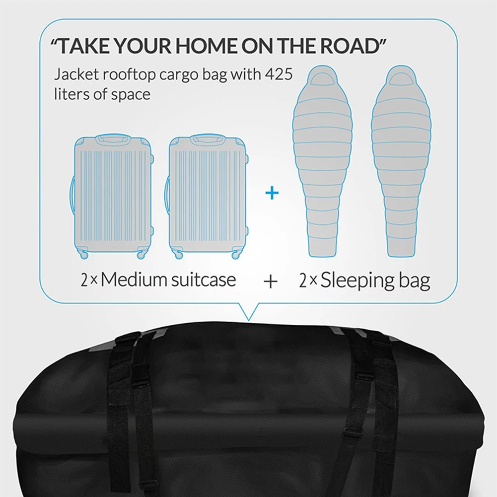 Cargo Bag Roof Package Car Exterior Accessories 1pc 600D Car Roof Oxford Cloth Waterproof Carrier 109*86*43cm Brand New
Cargo Bag Roof Package Car Exterior Accessories 1pc 600D Car Roof Oxford Cloth Waterproof Carrier 109*86*43cm Brand New