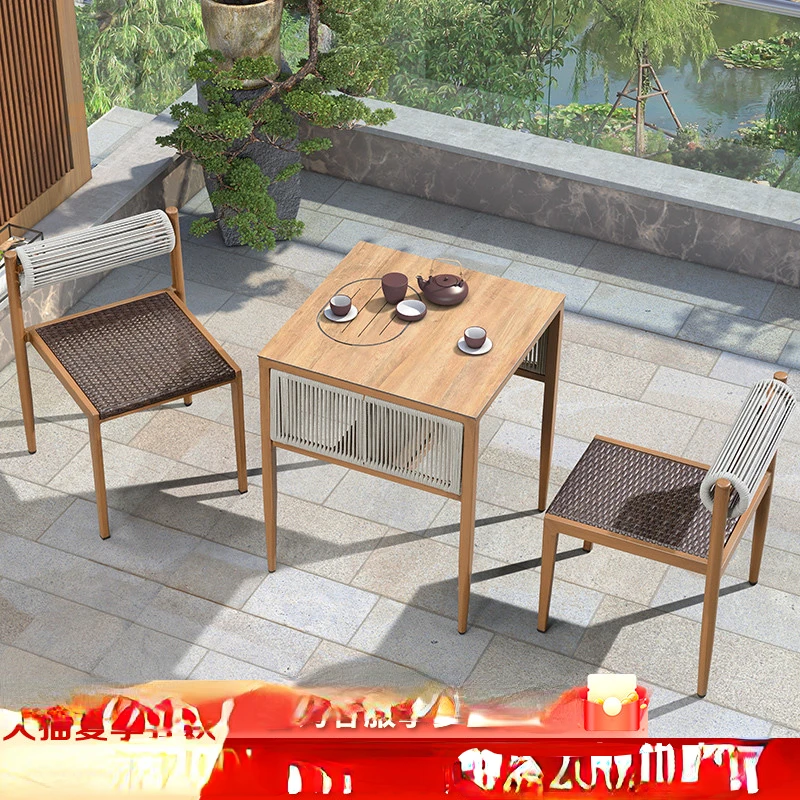 Balcony Small Table and Chair Three Piece Set of Leisure Tea Table Combination Nordic Modern Simple Net Red One Table Two
Balcony Small Table and Chair Three Piece Set of Leisure Tea Table Combination Nordic Modern Simple Net Red One Table Two