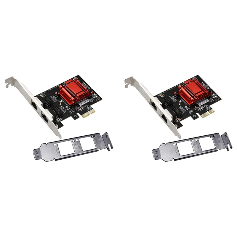 2X Dual-Port Pcie Gigabit Network Card 1000M PCI Express Ethernet Adapter With 82576 Two Ports LAN NIC Card
2X Dual-Port Pcie Gigabit Network Card 1000M PCI Express Ethernet Adapter With 82576 Two Ports LAN NIC Card