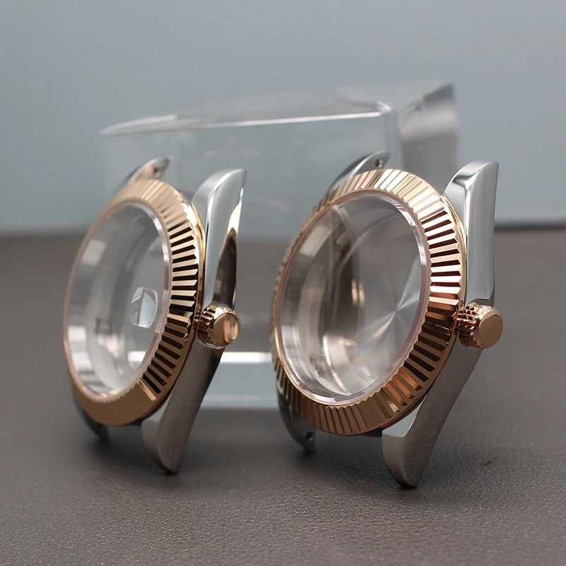 36mm/40mm Watch Cases Parts Day Date Sapphire Crystal Glas For NH34 NH35 NH36 Miyota 8215 Movement 28.5mm Dial Stainless Steel
36mm/40mm Watch Cases Parts Day Date Sapphire Crystal Glas For NH34 NH35 NH36 Miyota 8215 Movement 28.5mm Dial Stainless Steel