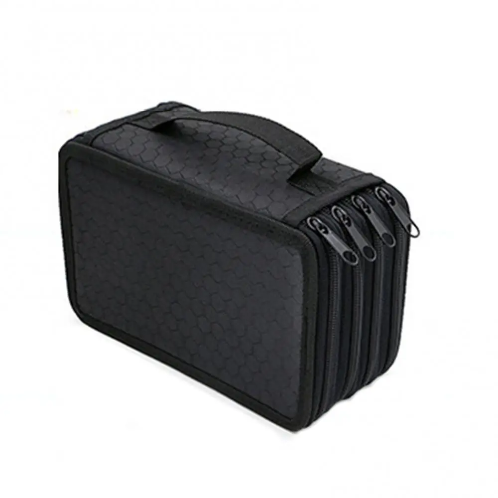 Канцелярские принадлежности, вместительная сумка для карандашей, однотонная четырехслойная квадратная коробка с 72 отверстиями 
Канцелярские принадлежности, вместительная сумка для карандашей, однотонная четырехслойная квадратная коробка с 72 отверстиями