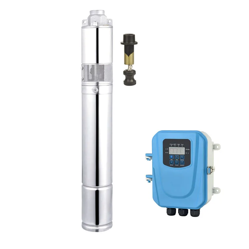 EUROPUMP 3 "DC винт глубокий скважинный насос на солнечной батарее контрольный блок MPPT Off Grid погружной домашний водный погружной неглубокий автоматический 24 В
EUROPUMP 3 "DC винт глубокий скважинный насос на солнечной батарее контрольный блок MPPT Off Grid погружной домашний водный погружной неглубокий автоматический 24 В