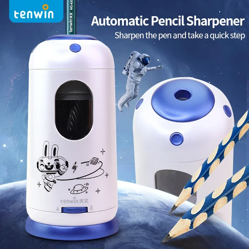 Automatic Electric Pencil Sharpener Thick/Fine Nib Tip Adjustable Single Hole Sharpener for Student Office School Stationery
Automatic Electric Pencil Sharpener Thick/Fine Nib Tip Adjustable Single Hole Sharpener for Student Office School Stationery