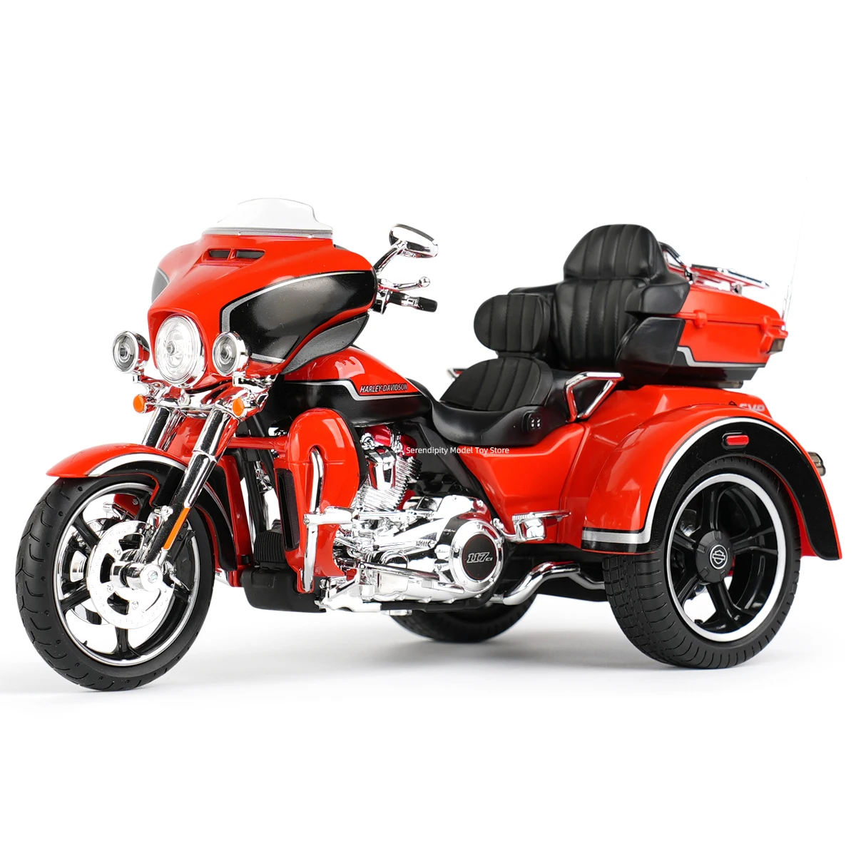 

Maisto 1:12 Harley-Davidson 2021 CVO Tri Glide Trikes Die Cast Vehicles Collectible Hobbies Motorcycle Model Toys