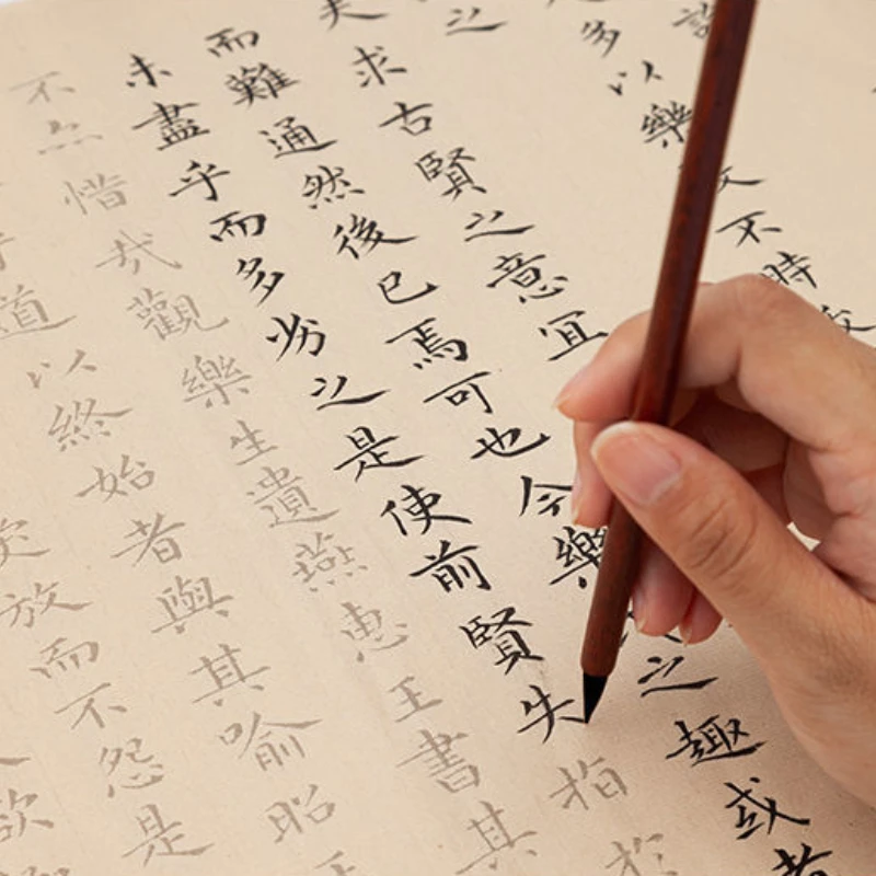 Кисть для каллиграфии Wang Xizhi для бега, тетрадь с китайской классикой, древняя кисть для прозы, искусственная рукоятка для копирования
Кисть для каллиграфии Wang Xizhi для бега, тетрадь с китайской классикой, древняя кисть для прозы, искусственная рукоятка для копирования
