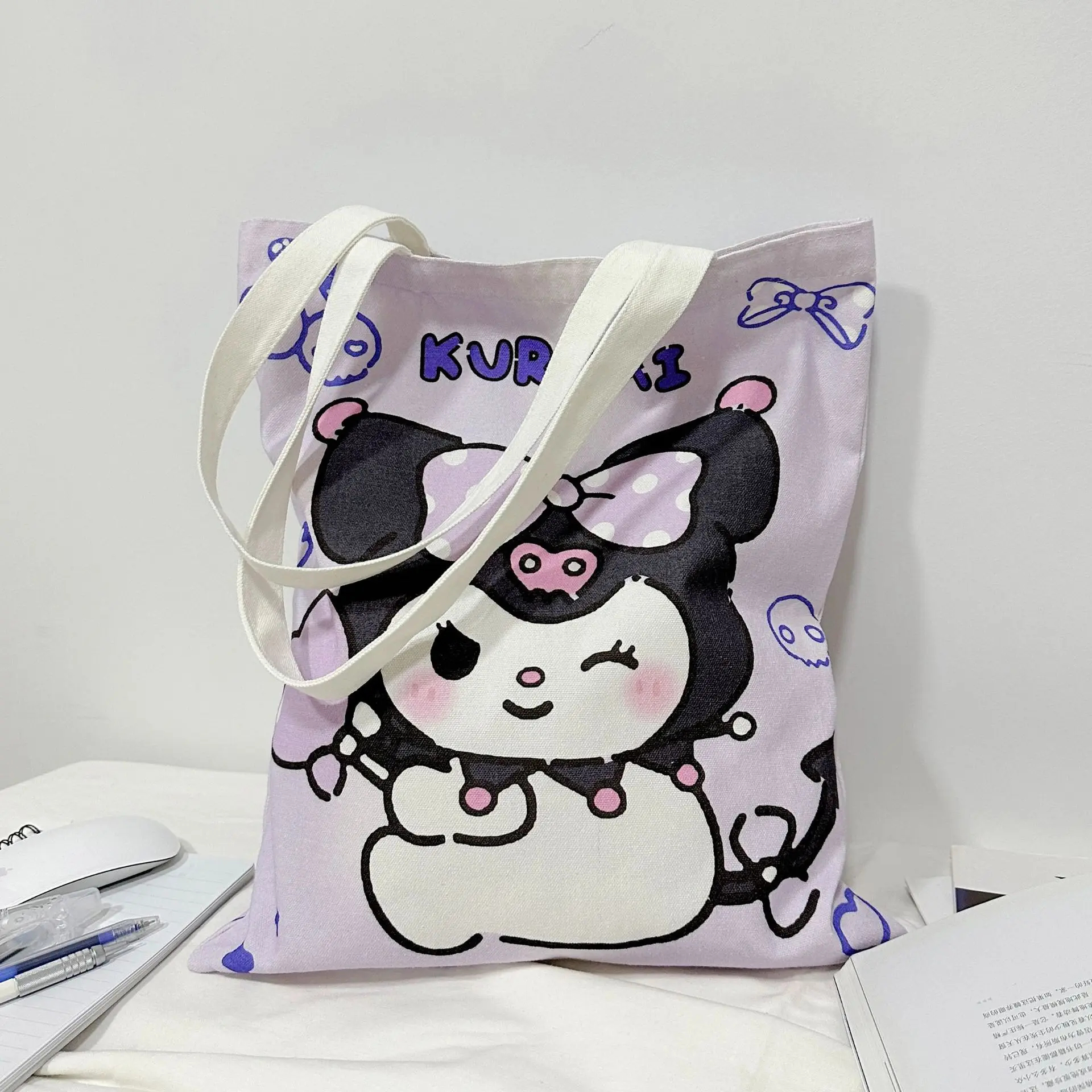 Sanrio мультфильм Hello Kitty Kuromi моя мелодия Наплечные сумки аниме Печать Холст Симпатичные Студенческие Канцтовары Сумочка Девушки Женщины подарок
Sanrio мультфильм Hello Kitty Kuromi моя мелодия Наплечные сумки аниме Печать Холст Симпатичные Студенческие Канцтовары Сумочка Девушки Женщины подарок