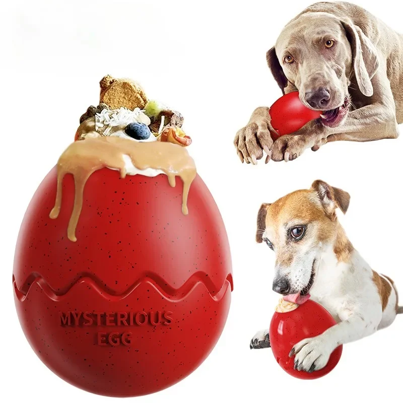Pet products New dog Slow food bite resistant Leaky food Dinosaur eggs slow food chew chew dog toys from high boredom
Pet products New dog Slow food bite resistant Leaky food Dinosaur eggs slow food chew chew dog toys from high boredom