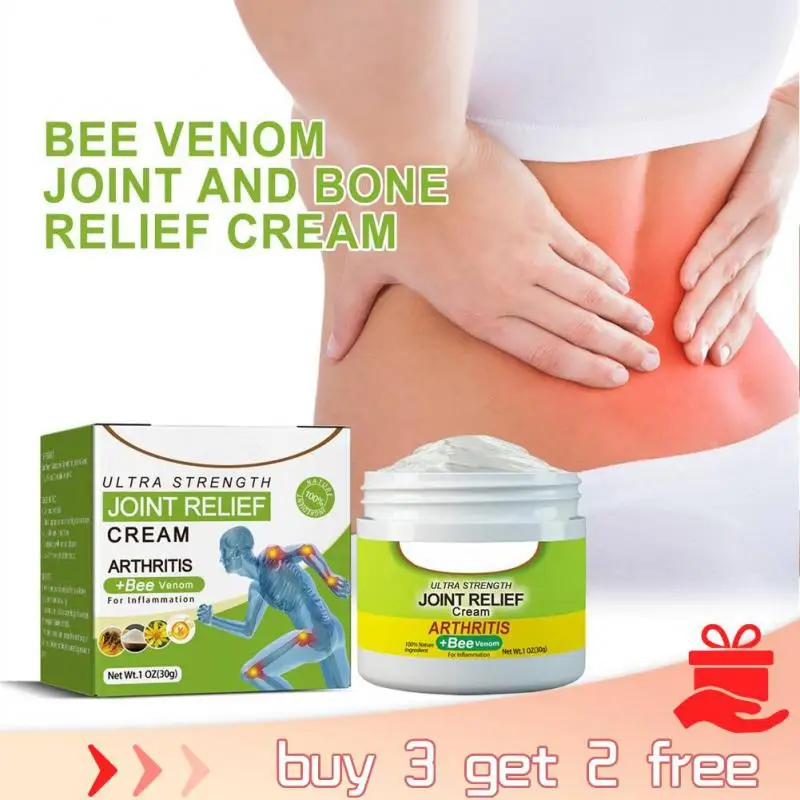 

30g Bee Venoms Joint Cream Joint And Bone Therapy Cream Massage Treatments Cream Bone Health Body Care Tools Joint Bone Cream