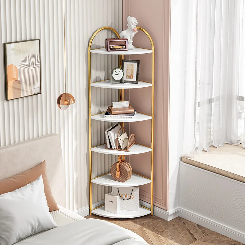 

Shelves for Corner Bookcase Display Stand Room Organizer Wall Shelf Space Saving Furniture полочка настенная رفوف جدارية للكتب