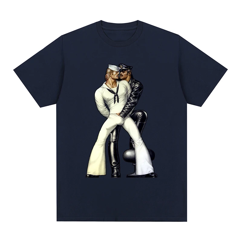 Tom Of Finland SAILOR MATROSE T-shirt LGBT GAY Rainbow COWBOY Cops Cotton Men New TEE TSHIRT Womens Tops
Tom Of Finland SAILOR MATROSE T-shirt LGBT GAY Rainbow COWBOY Cops Cotton Men New TEE TSHIRT Womens Tops
