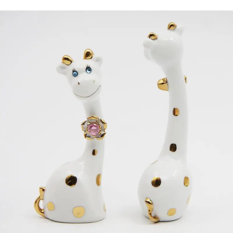 Cute Cartoon Deer Statue Gold Plated Porcelain Crafts Desk Decoration Ornaments Ceramic Deer Sculpture Modern Home Decor Artwork
Cute Cartoon Deer Statue Gold Plated Porcelain Crafts Desk Decoration Ornaments Ceramic Deer Sculpture Modern Home Decor Artwork