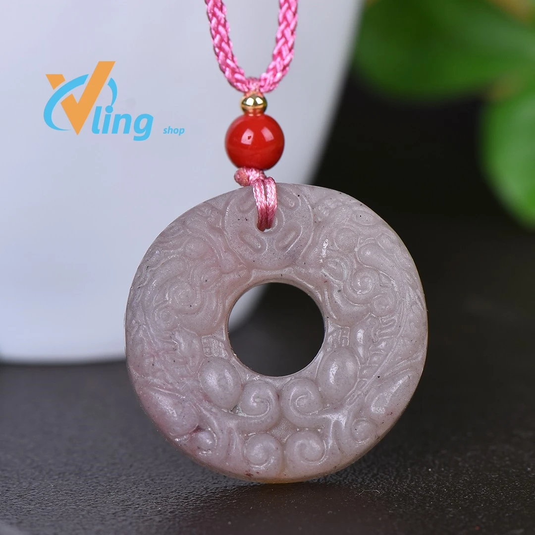 

Natural boutique pendant exquisite violet pixiu animal ring pendant grand and fashionable necklace