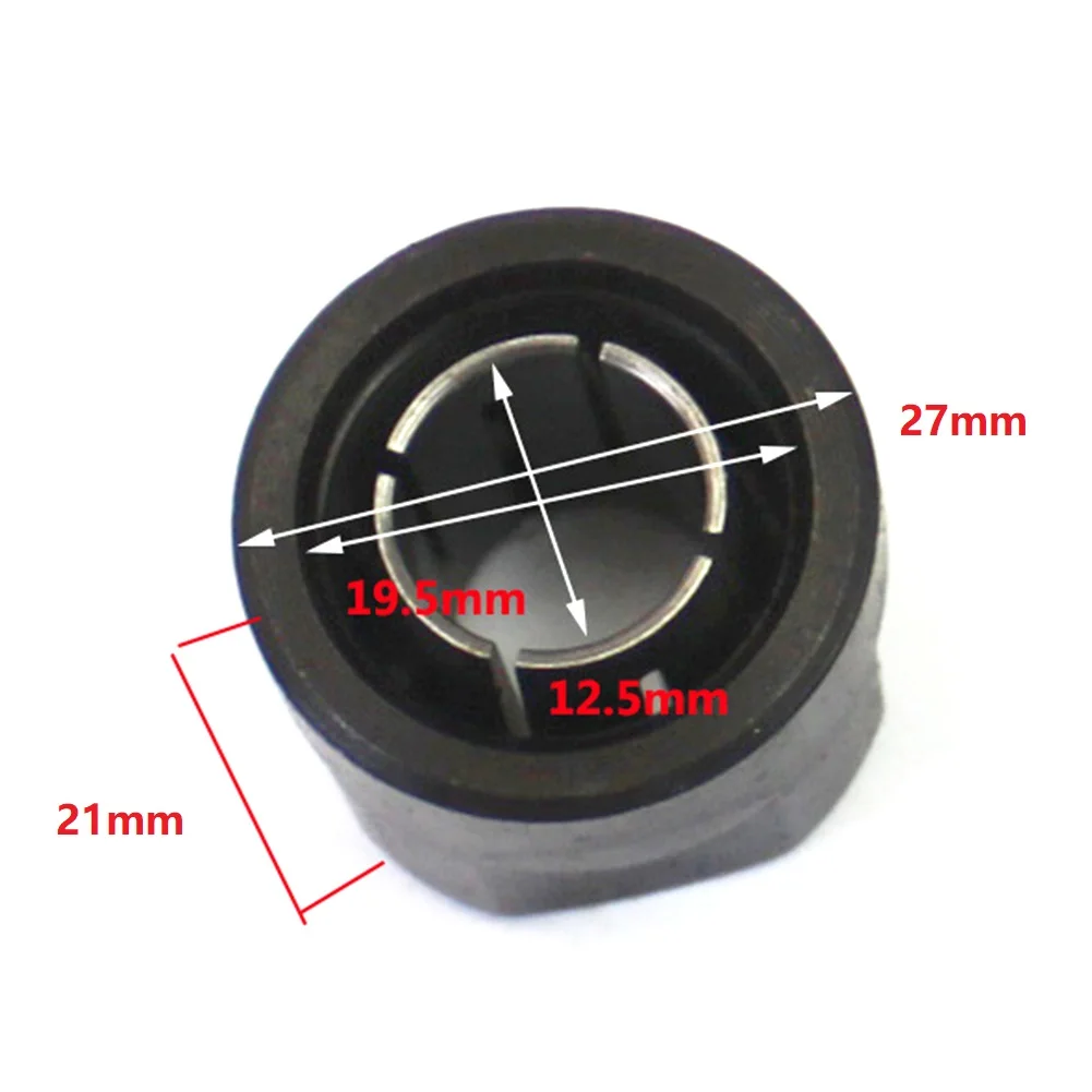 12.7mm Engraving Machine Chuck Nut Electric Router Milling Cutter Accessories Conversion Handle For Makita 3612 Center Hole
12.7mm Engraving Machine Chuck Nut Electric Router Milling Cutter Accessories Conversion Handle For Makita 3612 Center Hole