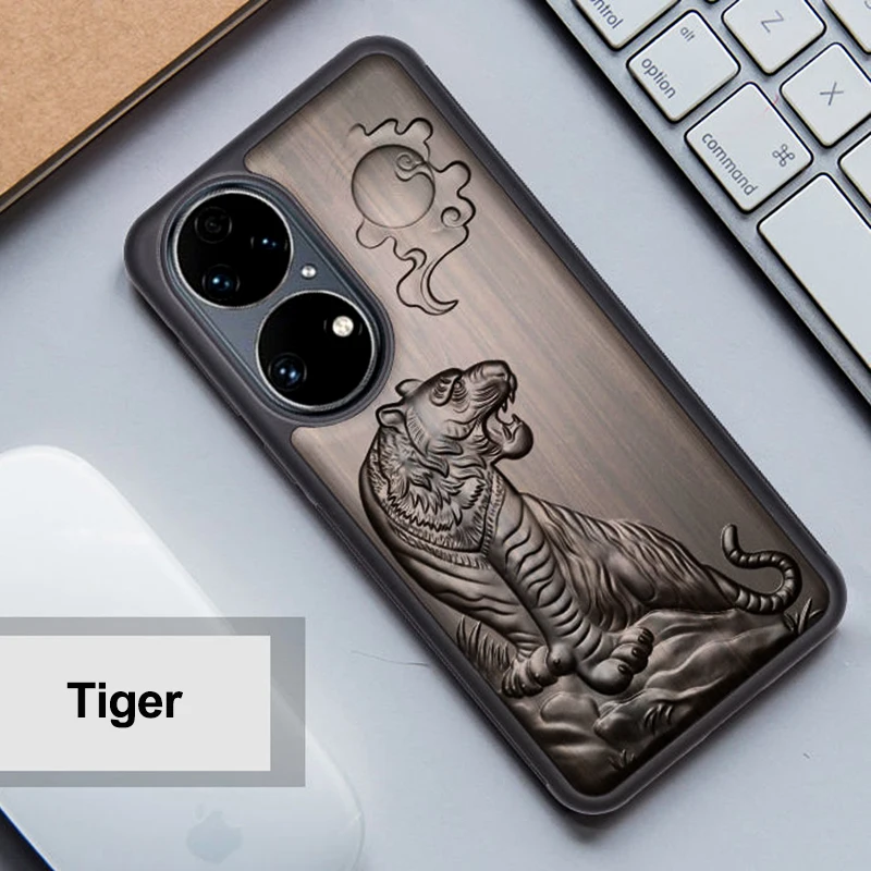 Чехол из сандалового дерева для Huawei P50 P40 P30 Pro Lite Honor 70 60 50 SE Mate 40 30 20 20i RS, чехлы с 3D рельефным тиснением, чехол с изображением тигра и дерева
Чехол из сандалового дерева для Huawei P50 P40 P30 Pro Lite Honor 70 60 50 SE Mate 40 30 20 20i RS, чехлы с 3D рельефным тиснением, чехол с изображением тигра и дерева