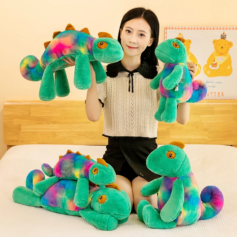 Меняющий цвет динозавр, милые Креативные плюшевые игрушки, детский подарок на день рождения и Рождество, Стич, милое Мягкое Животное
Меняющий цвет динозавр, милые Креативные плюшевые игрушки, детский подарок на день рождения и Рождество, Стич, милое Мягкое Животное