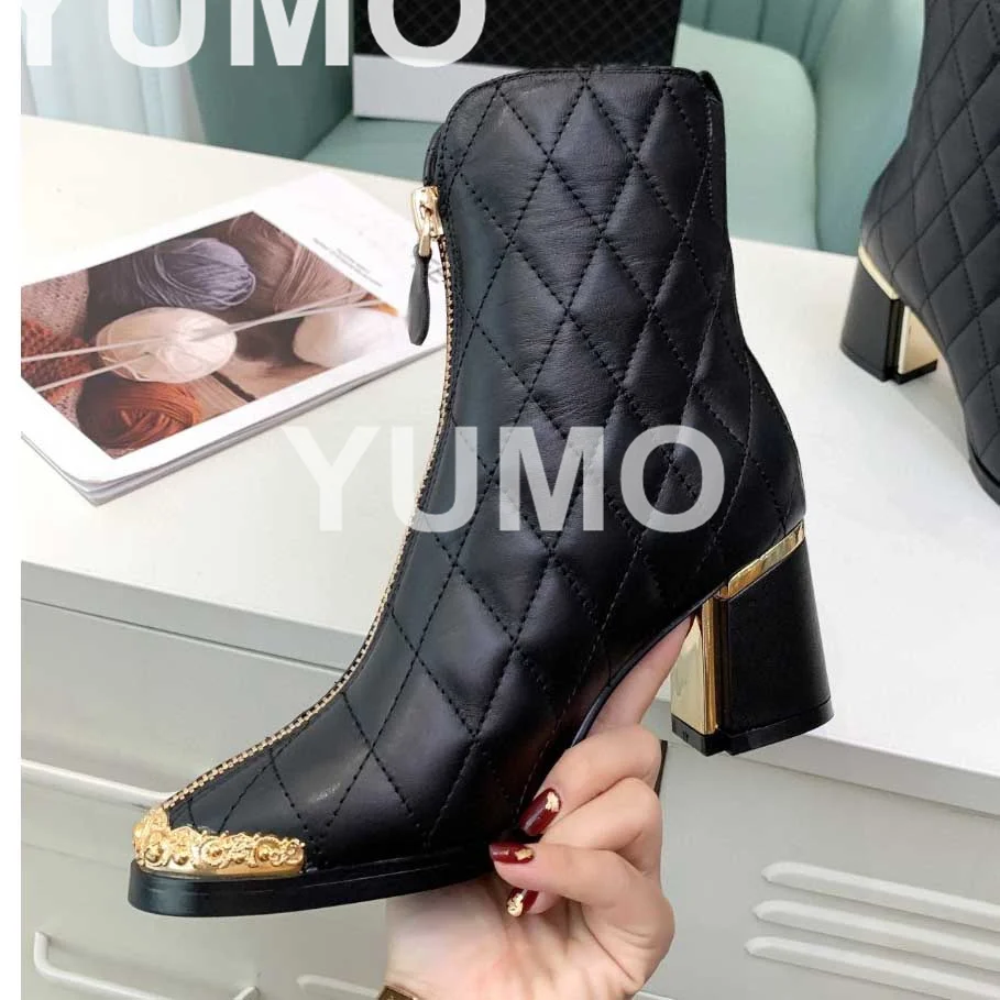 2023 Autumn Winter Retro Metal Toe Fashion Women Retro Ankle Boots High Heel Comfort Short Boots High Quality Side Zip Pumps
2023 Autumn Winter Retro Metal Toe Fashion Women Retro Ankle Boots High Heel Comfort Short Boots High Quality Side Zip Pumps