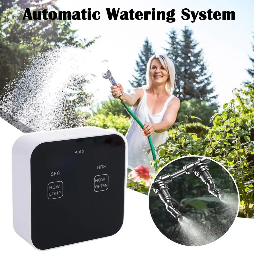 Automatic Watering System Plant Self Watering System Spray Timing Automatic Kit Tanks Kit System LED With Drip Display Irrig L0Z
Automatic Watering System Plant Self Watering System Spray Timing Automatic Kit Tanks Kit System LED With Drip Display Irrig L0Z