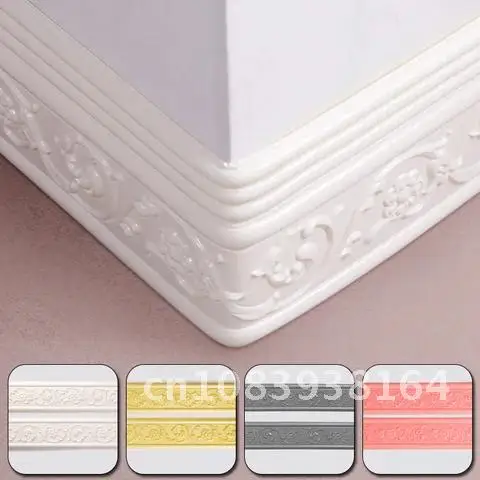 Self-Adhesive New PVC Baseboard Wall Sticker Foam Anti-Collision 3D Stereo Waist Line Background Wall Edge Strip Skirt Foam
Self-Adhesive New PVC Baseboard Wall Sticker Foam Anti-Collision 3D Stereo Waist Line Background Wall Edge Strip Skirt Foam