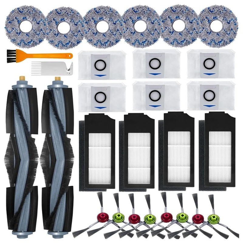 Vacuum Cleaner Roller Brush Kit Accessories For Ecovacs DEEBOT X1 Omni, Replacement Parts For Ecovacs Deebot X1 Turbo
Vacuum Cleaner Roller Brush Kit Accessories For Ecovacs DEEBOT X1 Omni, Replacement Parts For Ecovacs Deebot X1 Turbo