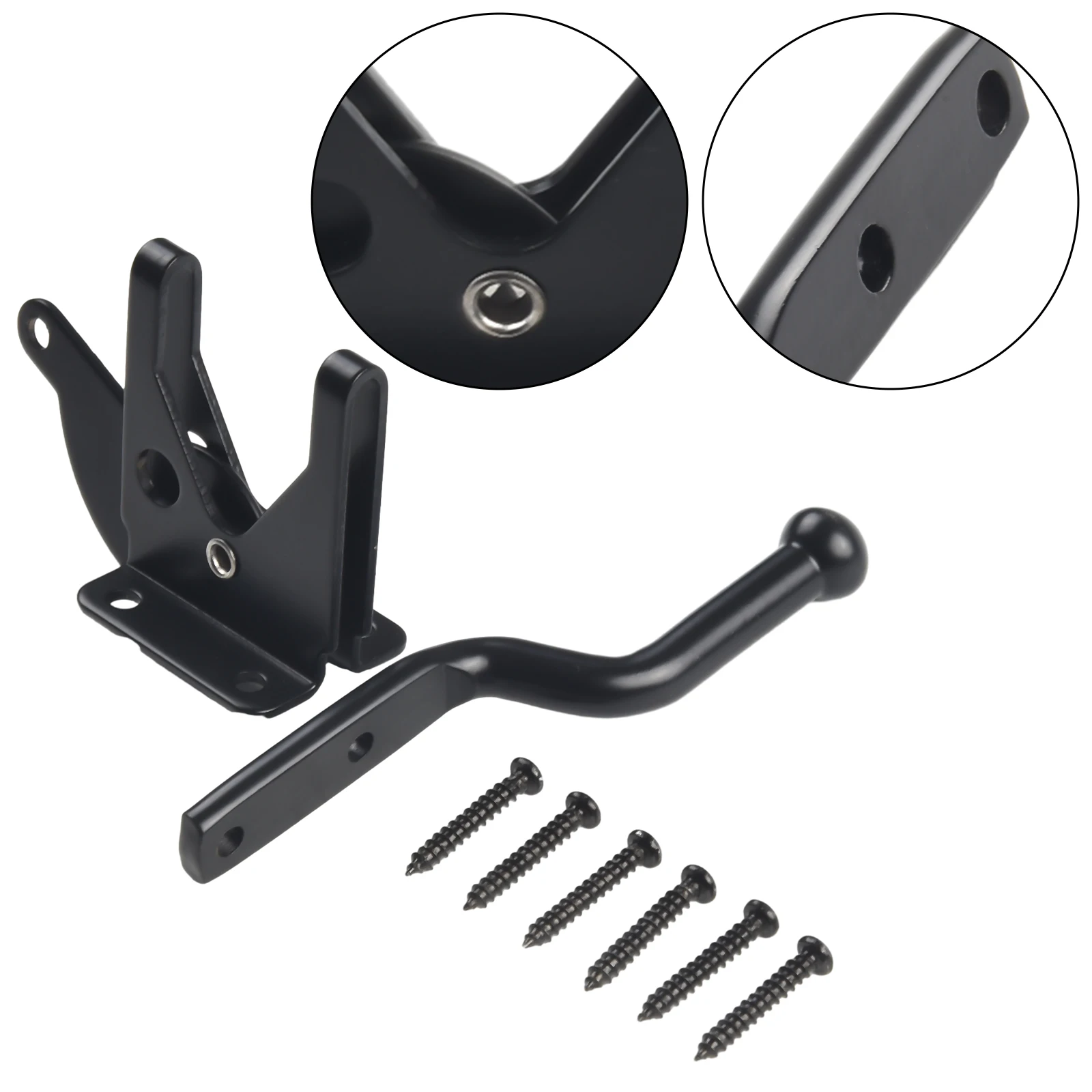 Bolt Door Latch Home Improvement Black Cabinet Carbon Steel Fence Gate Hardware Hinge Parts Accessories Useful
Bolt Door Latch Home Improvement Black Cabinet Carbon Steel Fence Gate Hardware Hinge Parts Accessories Useful