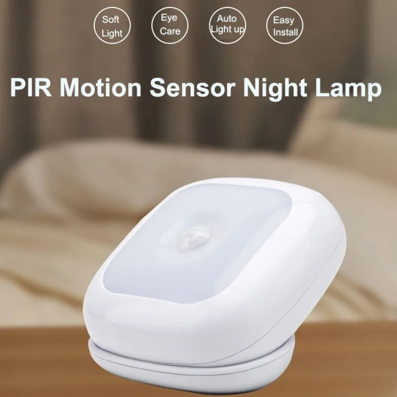 Motion Sensor Light Wireless LED Night Lamp Bedroom Decor Detachable Under Cabinet Light For Kitchen Wardrobe Staircase Lighting
Motion Sensor Light Wireless LED Night Lamp Bedroom Decor Detachable Under Cabinet Light For Kitchen Wardrobe Staircase Lighting