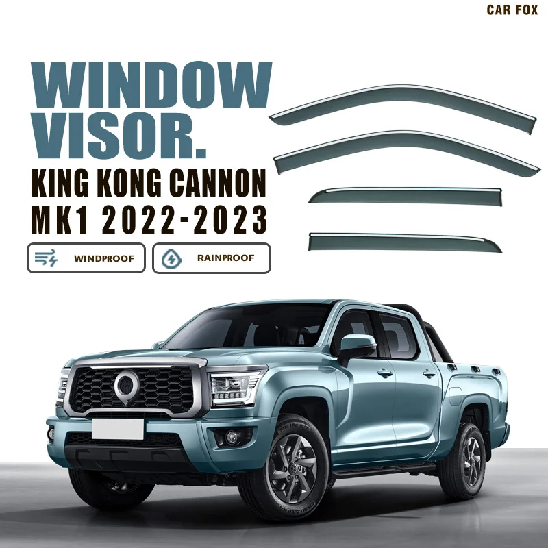 For King Kong Cannon MK1 2022-2023 Plastic Window Visor Vent Shades Sun Rain Deflector Guard FOR King Kong Cannon
For King Kong Cannon MK1 2022-2023 Plastic Window Visor Vent Shades Sun Rain Deflector Guard FOR King Kong Cannon