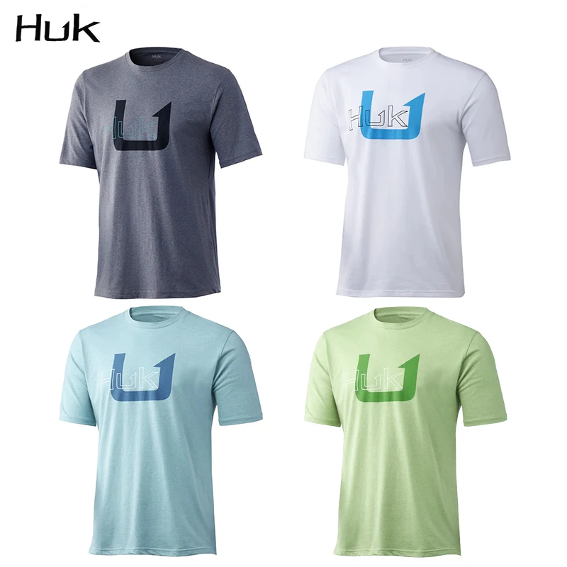 HUK Fishing Wear Performance Short-Sleeve T-Shirts Mens UPF50 Sun Protection Shirt Breathable Outdoor Sport Fishing Clothing
HUK Fishing Wear Performance Short-Sleeve T-Shirts Mens UPF50 Sun Protection Shirt Breathable Outdoor Sport Fishing Clothing