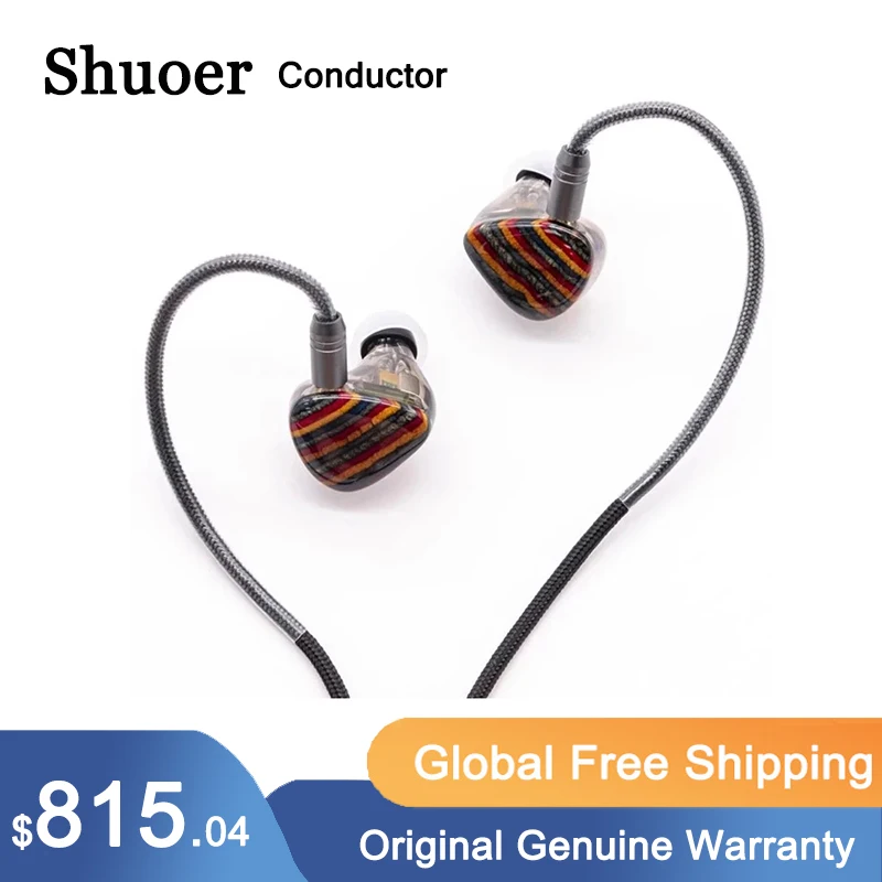 Shuoer Conductor | Flagship 10mm Dynamic Electrostatic Ba Driver Hybrid Iem Headphones With 6n Occ Copper 2.5mm Balanced Cable
Shuoer Conductor | Flagship 10mm Dynamic Electrostatic Ba Driver Hybrid Iem Headphones With 6n Occ Copper 2.5mm Balanced Cable