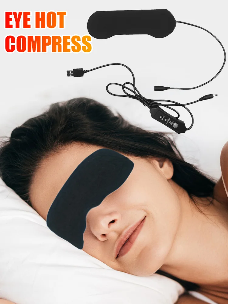 Heated Eye Mask with Temperature and Timer Control, USB,Compress for Puffy Eye Heating Pad, Sleeping Mask, Eye Fatigue Relief
Heated Eye Mask with Temperature and Timer Control, USB,Compress for Puffy Eye Heating Pad, Sleeping Mask, Eye Fatigue Relief