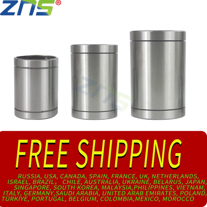 Steel cage high-precision high-temperature resistant linear bearing LM8GA/LM10GA/LM12GA/LM16GA/LM20GA/LM25 30GA/LM35GA/LM40 50GA 
Steel cage high-precision high-temperature resistant linear bearing LM8GA/LM10GA/LM12GA/LM16GA/LM20GA/LM25 30GA/LM35GA/LM40 50GA