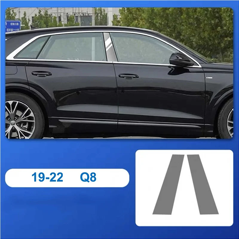 For Audi Q8 2019-2023 TPU Transparent Protective Film Car Exterior Windows BC Center Pillar Strips Car Sticker Accessories
For Audi Q8 2019-2023 TPU Transparent Protective Film Car Exterior Windows BC Center Pillar Strips Car Sticker Accessories
