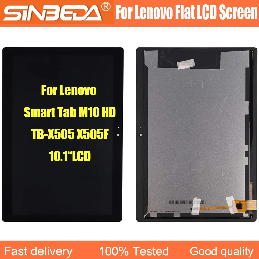

10.1” For Lenovo Tab M10 HD TB-X505 X505F TB-X505L X505 LCD Display Touch Screen Digitizer Assembly Replacement for TB-X505 LCD