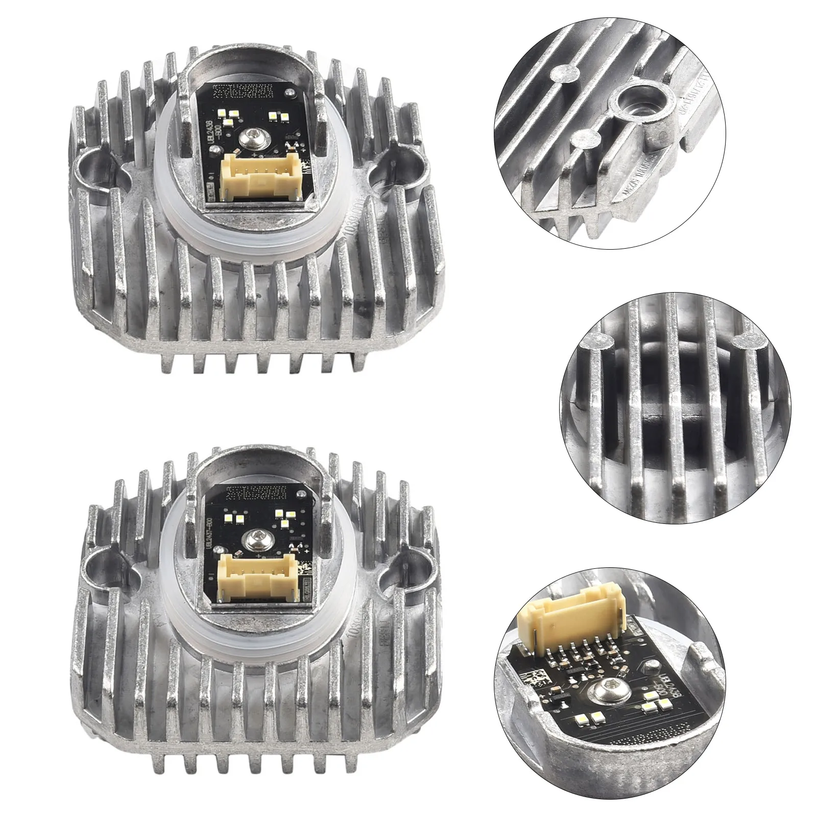 Pair of Headlight Module Control for BMW G30 G31 F90 M5 G38 G32 LED Daytime Running Lights with Universal Fitment
Pair of Headlight Module Control for BMW G30 G31 F90 M5 G38 G32 LED Daytime Running Lights with Universal Fitment