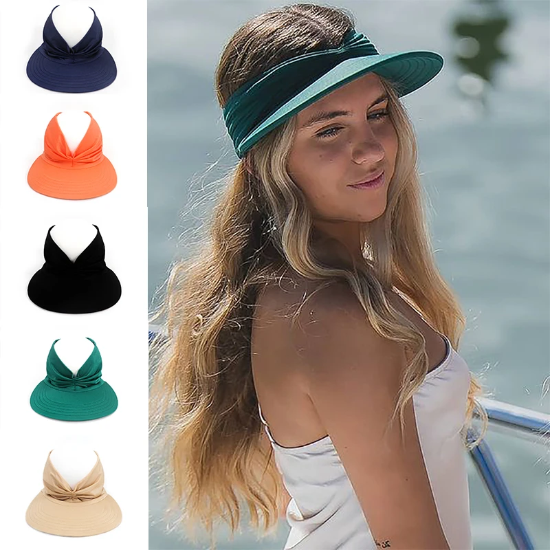 Summer Hat Sun Visor Hat Anti-ultraviolet Elastic Hollow Top UV Hats Casual Sunscreen Caps Fishing Sports Cap Outdoor Shading
Summer Hat Sun Visor Hat Anti-ultraviolet Elastic Hollow Top UV Hats Casual Sunscreen Caps Fishing Sports Cap Outdoor Shading