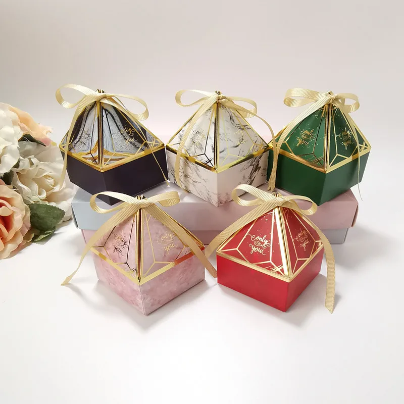 50pcs Triangle Marbling Chocolate Candy Box Gifts Box Baby Shower Packaging Birthday Christmas Party Favor Wedding Decoration
50pcs Triangle Marbling Chocolate Candy Box Gifts Box Baby Shower Packaging Birthday Christmas Party Favor Wedding Decoration