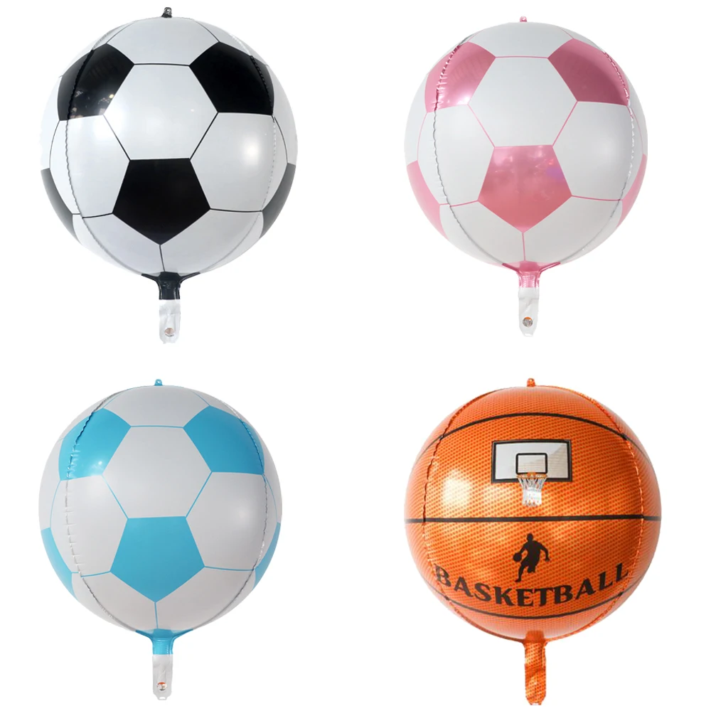10/20pcs 22inch 4D Stereoscopic Balloons Football Basketball Foil Balloon Birthday Party Decorations Kids Toy Supplies Globos
10/20pcs 22inch 4D Stereoscopic Balloons Football Basketball Foil Balloon Birthday Party Decorations Kids Toy Supplies Globos