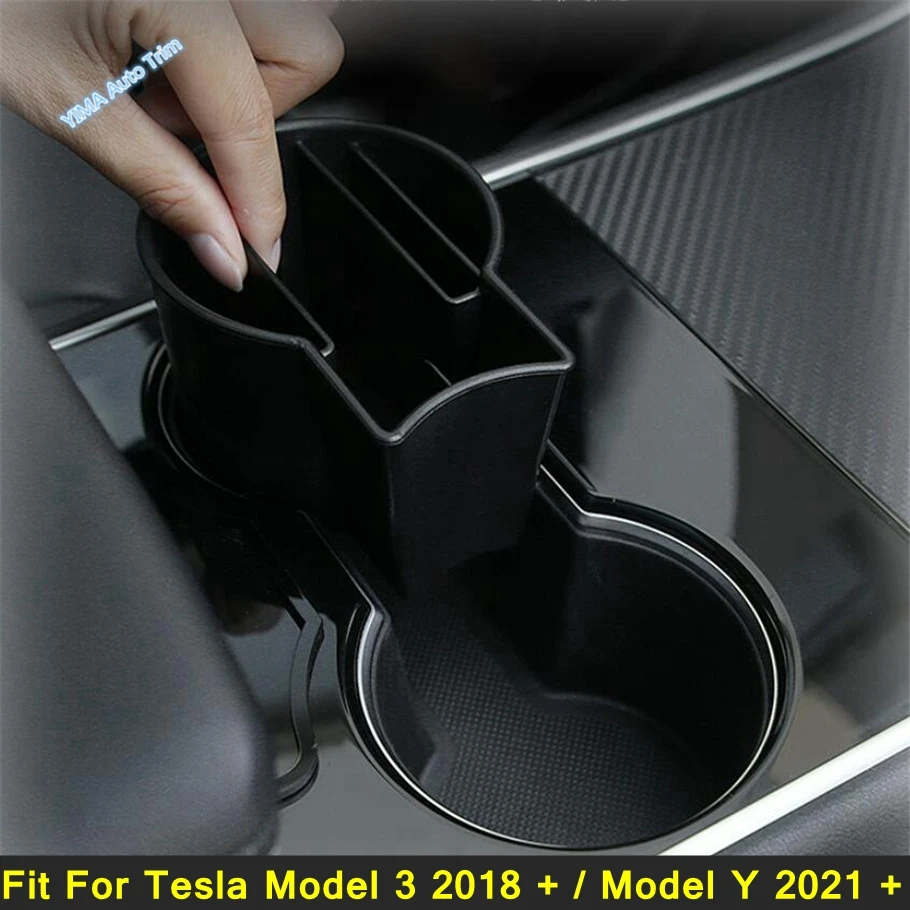 Central Console Front Seat Cup Holder Storage Pallet Tray Container Box Interior Accessories Fit For Tesla Model 3 2018 / Y 2021 
Central Console Front Seat Cup Holder Storage Pallet Tray Container Box Interior Accessories Fit For Tesla Model 3 2018 / Y 2021