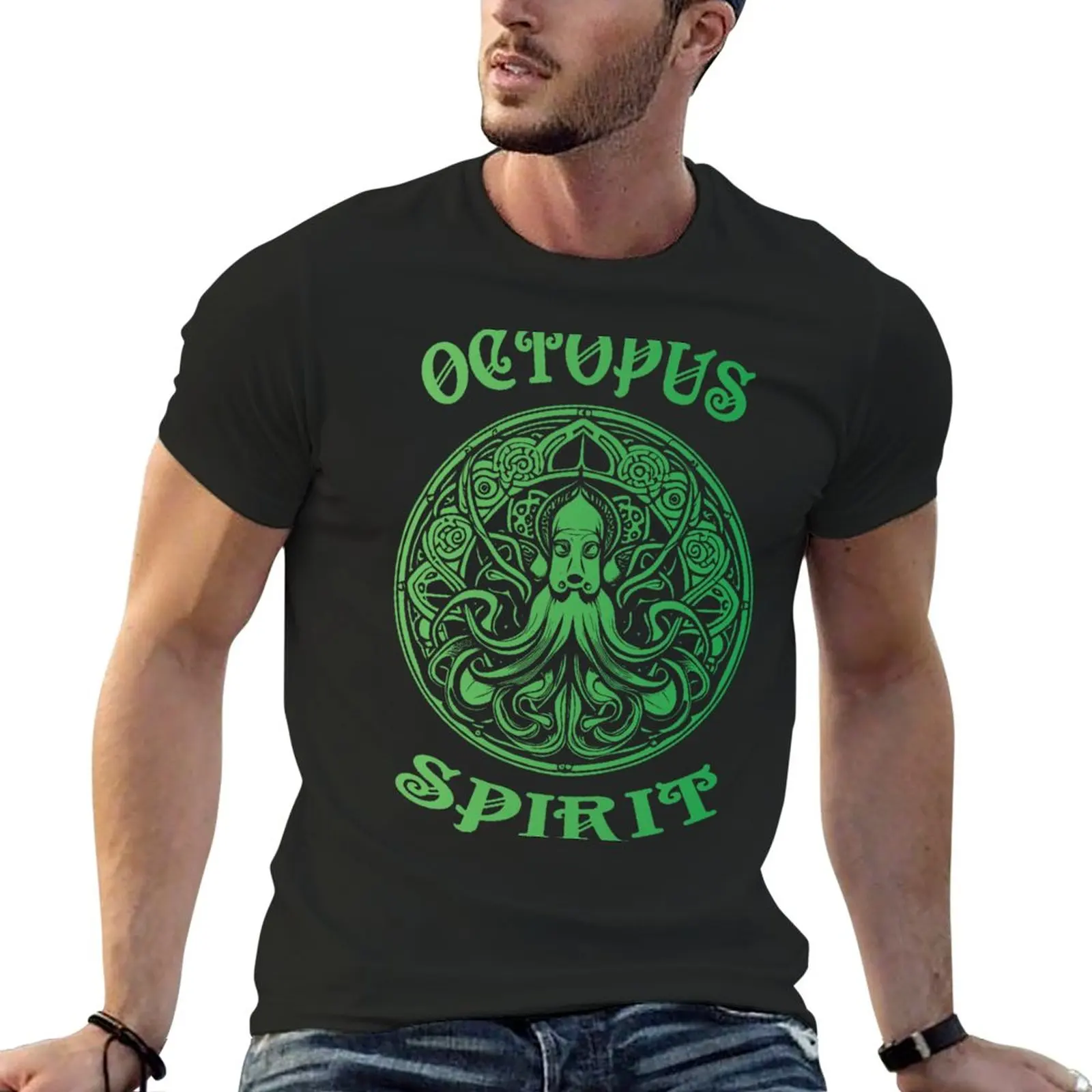 New Octopus Spirit - Green 1 T-Shirt sweat shirt aesthetic clothes sublime t shirt black t shirts for men
New Octopus Spirit - Green 1 T-Shirt sweat shirt aesthetic clothes sublime t shirt black t shirts for men