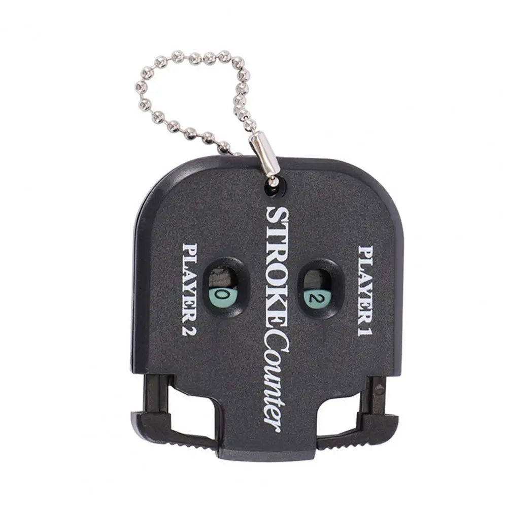 

Golf Scorer Mini Handy Golf Shot Count Stroke Putt Score Counter Two Digits Scoring With Key Chain