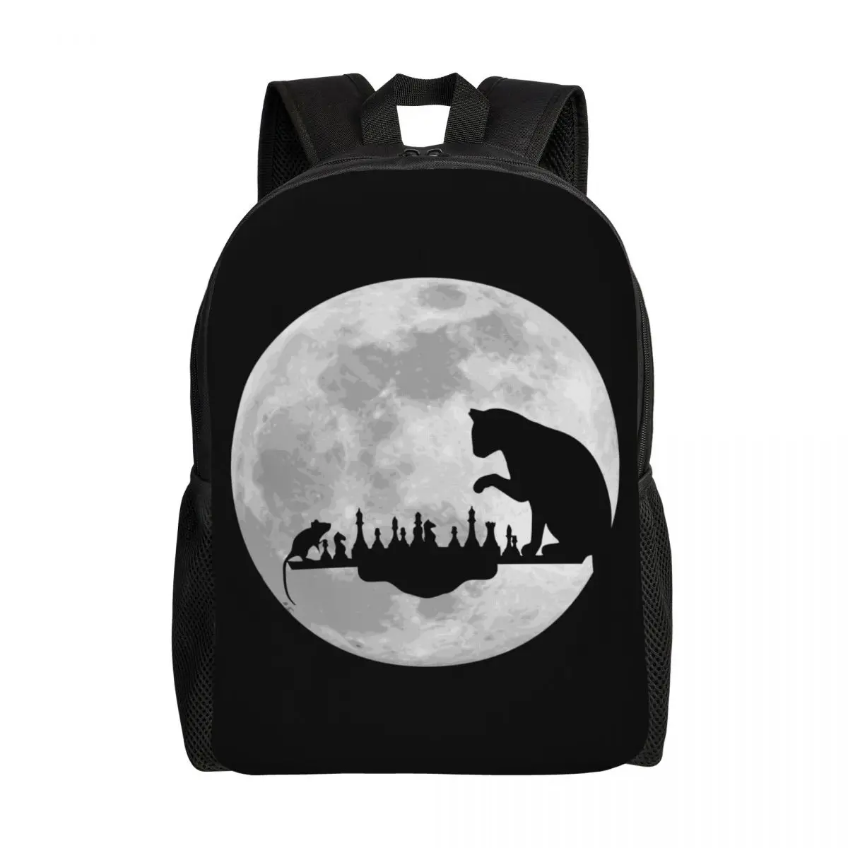 Customized Funny Chess Cat Backpacks Women Men Fashion Bookbag for School College Game Bags
Customized Funny Chess Cat Backpacks Women Men Fashion Bookbag for School College Game Bags