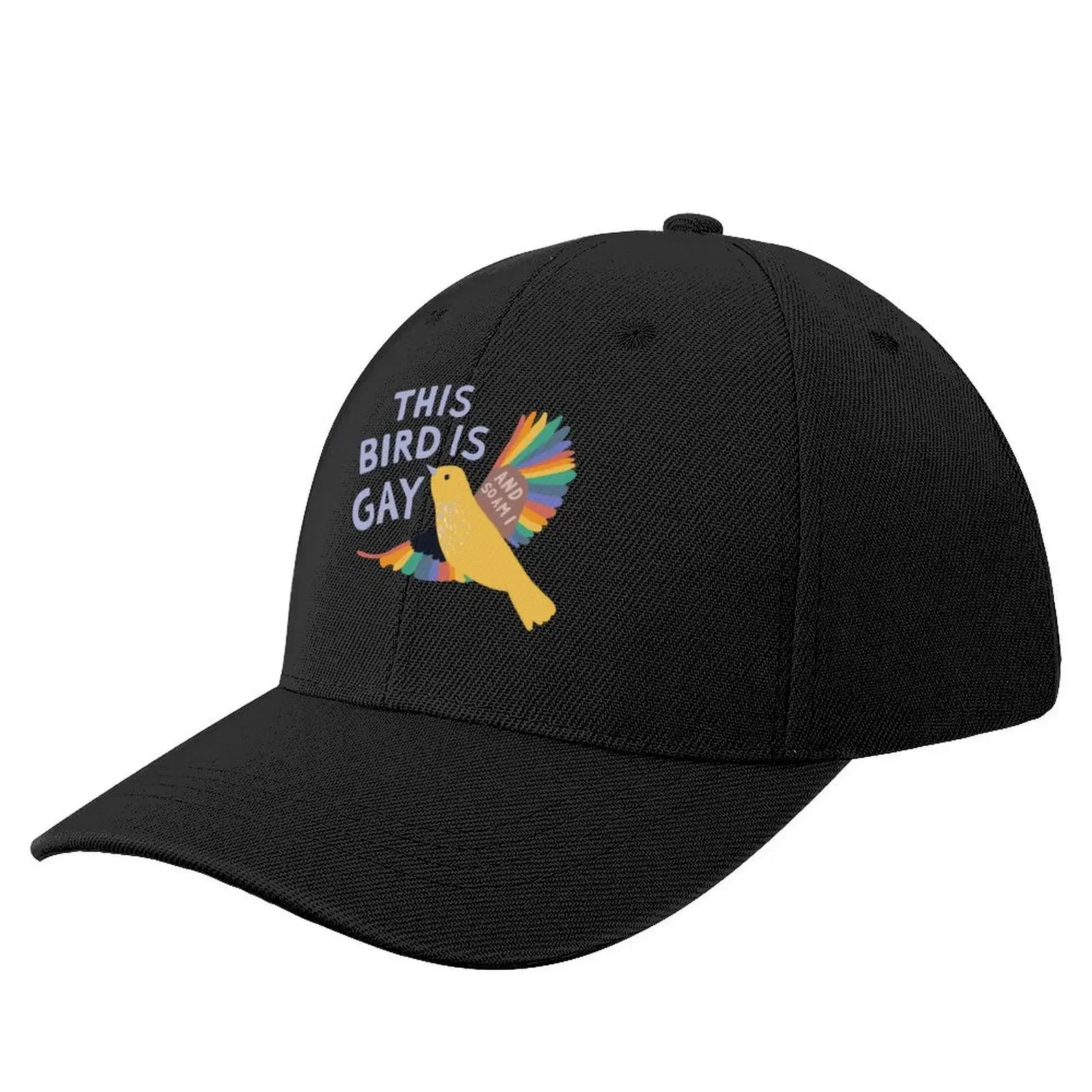 

This Bird Is Gay (And So Am I) Baseball Cap summer hat beach hat Horse Hat Dropshipping Men's Caps Women's