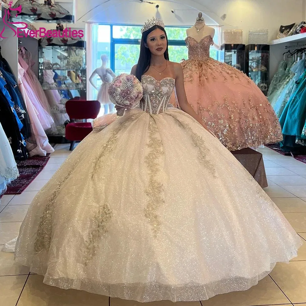 Ball Gown Quinceanera Dresses for Women Tulle Lace Appliques Sweet 16 Dress for Girls Sweetheart Vestidos De 15 Quinceañera
Ball Gown Quinceanera Dresses for Women Tulle Lace Appliques Sweet 16 Dress for Girls Sweetheart Vestidos De 15 Quinceañera