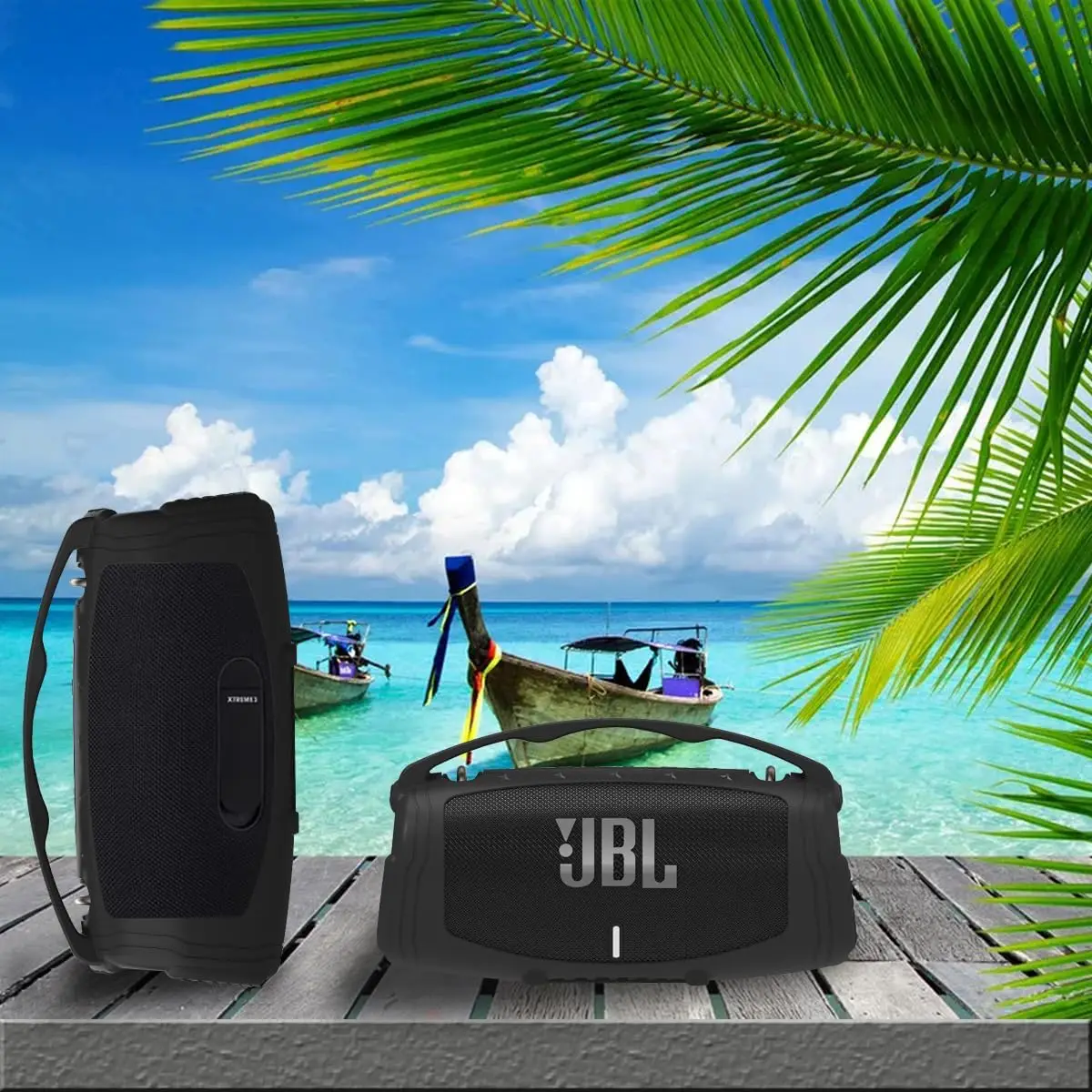 Silicone Handle Protective Cover Case Accessories for JBL Xtreme 3 Portable Bluetooth Speaker(Only Cover) Silicone Handle Protective Cover Case Accessories for JBL Xtreme 3 Portable Bluetooth Speaker(Only Cover)