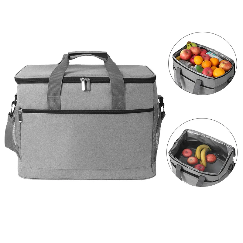 

Camping Bag Thermal Lunch Storage Box For Beer Food Travel Supplies Large Insulated Pack Portable Soft Coolers Trips Accsesories