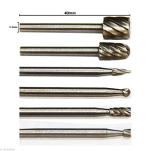 6PCS Multi Tool Burr Routing HSS Rotary Router Bit Mill Cutter Attachment Compatible for Dremel dropshipping
6PCS Multi Tool Burr Routing HSS Rotary Router Bit Mill Cutter Attachment Compatible for Dremel dropshipping