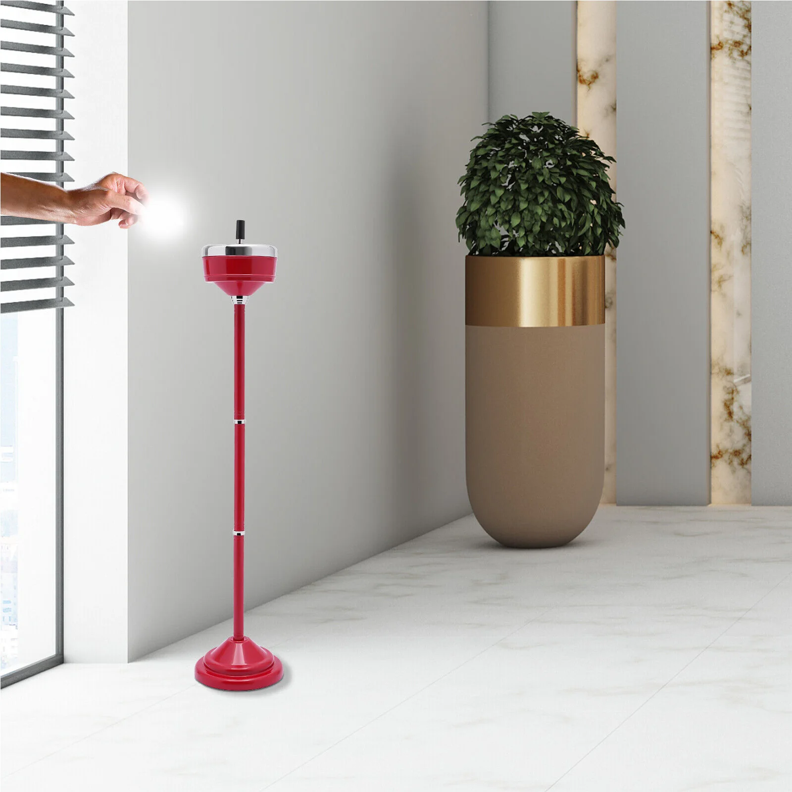 Современная Вертикальная пепельница с регулируемой высотой и крышкой белого/черного/Красного цвета напольная пепельница
Современная Вертикальная пепельница с регулируемой высотой и крышкой белого/черного/Красного цвета напольная пепельница