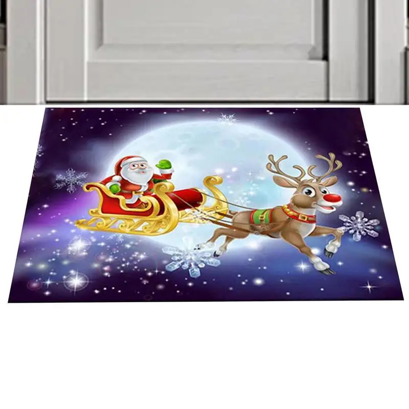 

Christmas Entrance Mat Christmas Area Front Doormat Merry Christmas Doormat Winter Christmas Door Mat For Porch Stairs Kitchen