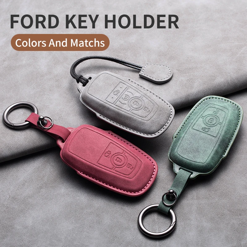 Кожаный чехол для автомобильного ключа, чехол для Ford Explorer Mustang Fusion Escape F150 F250 F350 F450 F550 Kuga Edge, чехол для ключа с дистанционным управлением
Кожаный чехол для автомобильного ключа, чехол для Ford Explorer Mustang Fusion Escape F150 F250 F350 F450 F550 Kuga Edge, чехол для ключа с дистанционным управлением