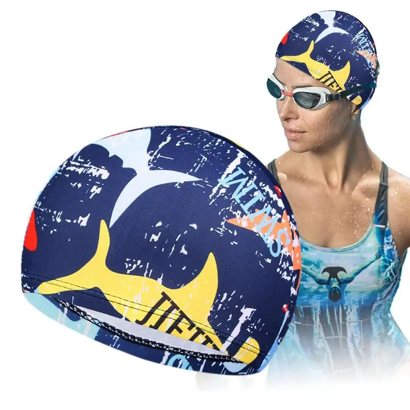 Шапка для плавания для мужчин и женщин, эластичная дышащая пляжная шапка для дома, отеля, бассейна 
Шапка для плавания для мужчин и женщин, эластичная дышащая пляжная шапка для дома, отеля, бассейна
