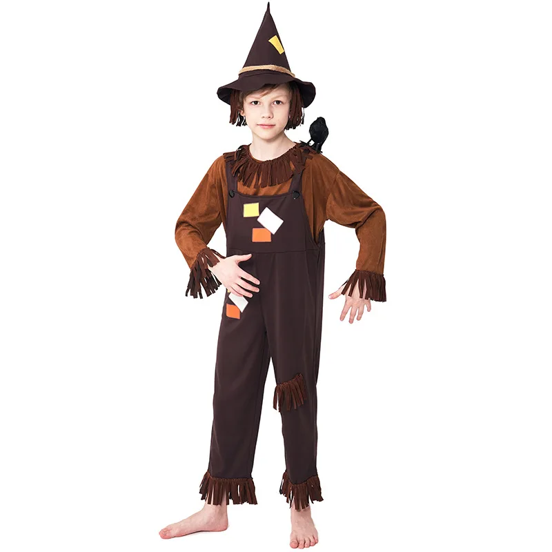 The Wizard of Oz Scarecrow Costume for Boys Kids Halloween School Stage Role Play Game Uniform
The Wizard of Oz Scarecrow Costume for Boys Kids Halloween School Stage Role Play Game Uniform